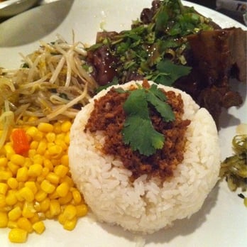 Bento Cafe - pig's feet combo meal - Taiwanese Near Me - Norcross, Georgia