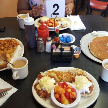 Kay's Kafe - Amazing food! We got the Mexican benedict, Irish benedict, and the Eggs & Chorizo. - Cafes Near Me - Phoenix, Arizona