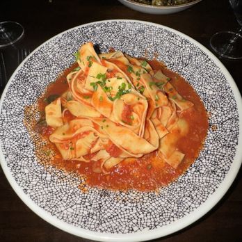 Tocca Ferro Italian Chophouse - Papperdelle arrabiata - special request - Italian Near Me - Anaheim, California Tocca Ferro Italian Chophouse - Papperdelle arrabiata - special request - Italian Near Me - Anaheim, California