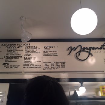 Morgenstern's - Menu of flavors - Ice Cream & Frozen Yogurt Near Me - New York, New York Morgenstern's - Menu of flavors - Ice Cream & Frozen Yogurt Near Me - New York, New York