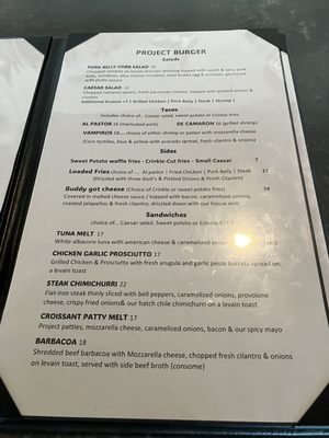 Menu photo 2 Project Burger Palm Desert, CA Menu photo 2 Project Burger Palm Desert, CA