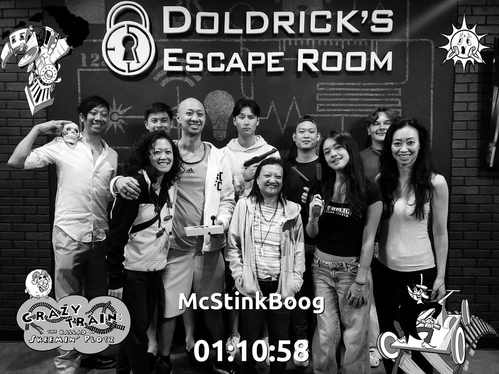 Doldrick's Escape Room Logo