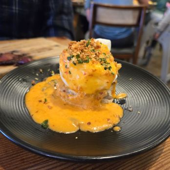 Orchard City Kitchen - Egg Benedict - New American Near Me - Campbell, California
