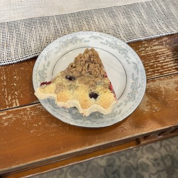 Main Street Sweets - raspberry custard pie - Desserts Near Me - Springfield, Oregon Main Street Sweets - raspberry custard pie - Desserts Near Me - Springfield, Oregon