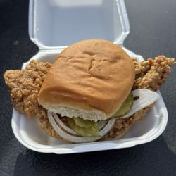Old Tyme Deli & Meat Shop - Pork loin sandwich