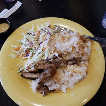 Cafe Yumm! - Argyle Square - Rice=cold and dry, chicken- microwaved - Wraps Near Me - Wilsonville, Oregon