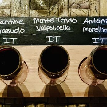 Kate's Wine Bar - Italian reds tasting flight - Wine Bars Near Me - Littleton, Colorado