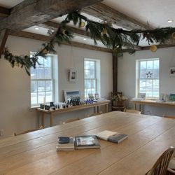 Churchtown Dairy - Interior gathering and market area