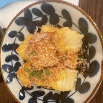 Bon Sushi - Agedashi tofu - soft and flavorful. - Sushi Bars Near Me - Oak Bay, British Columbia Bon Sushi - Agedashi tofu - soft and flavorful. - Sushi Bars Near Me - Oak Bay, British Columbia