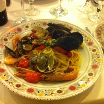 Alessio - Seafood Spaghetti - delicious!!! - Roman Near Me - Rome, RM