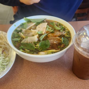 Pho Teresa Restaurant - 25. Large Hot & Spicy Beef with Rice Noodle Soup B01. Ca Phe Sua Da - Noodles Near Me - San Jose, California Pho Teresa Restaurant - 25. Large Hot & Spicy Beef with Rice Noodle Soup B01. Ca Phe Sua Da - Noodles Near Me - San Jose, California