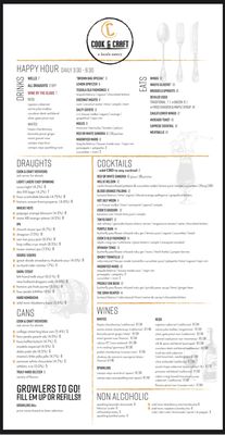 Menu photo 5 Cook & Craft - High Street Phoenix, AZ