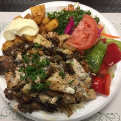 Le Cèdre - Number 13 shawarma and shish tawook