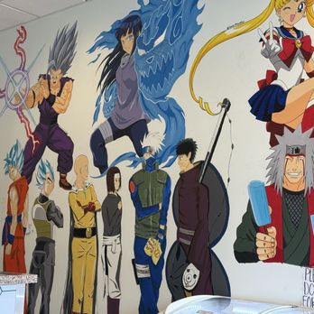 Boba Star - Anime wall - Coffee & Tea Near Me - Corona, California Boba Star - Anime wall - Coffee & Tea Near Me - Corona, California