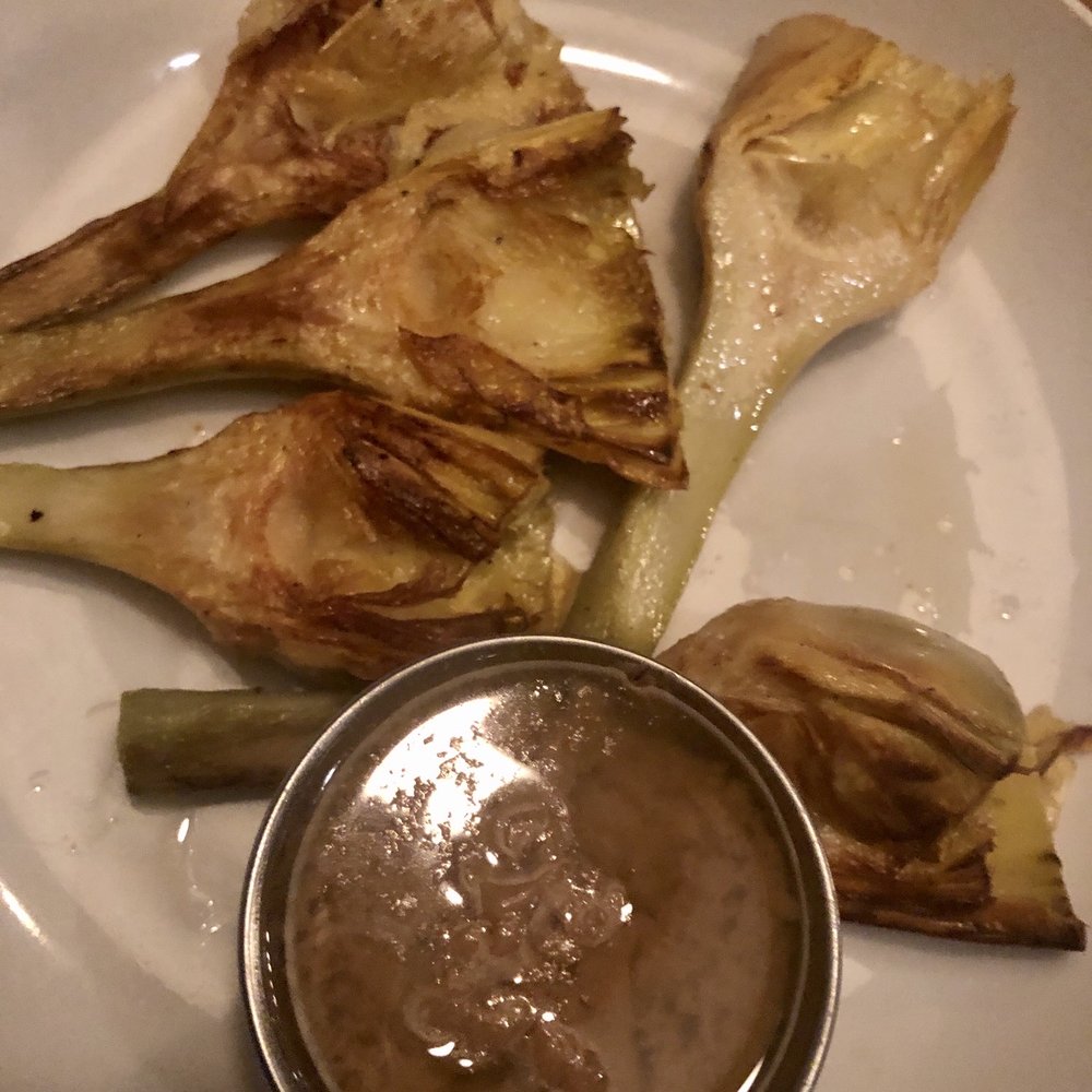 Cibo e Beve - Grilled artichoke - Italian Near Me - Atlanta, Georgia Cibo e Beve - Grilled artichoke - Italian Near Me - Atlanta, Georgia