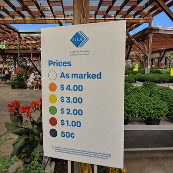 Burger Farm & Garden Center - The Cincinnati Public Library used book sale for summer 2020 was here. - Nurseries & Gardening Near Me - Cincinnati, Ohio
