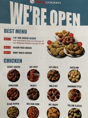 Menu photo 1 bb.q Chicken Calgary, AB