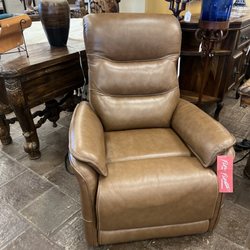 Fiesta Furnishings - Zero gravity recliner. We went with the bourbon color!
