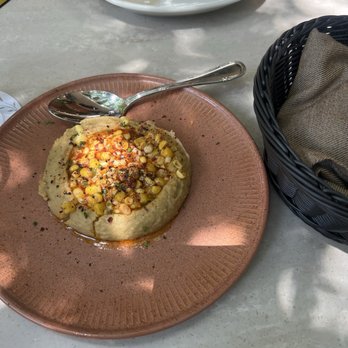 Ema - Sweet Corn Hummus 9/10 - Mediterranean Near Me - Austin, Texas