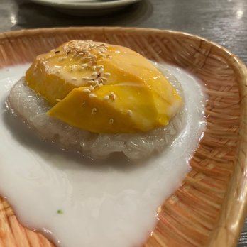 Saucy's Thai & Pho - Plano - Sweet Sticky Rice with Mango - Thai Near Me - Plano, Texas Saucy's Thai & Pho - Plano - Sweet Sticky Rice with Mango - Thai Near Me - Plano, Texas