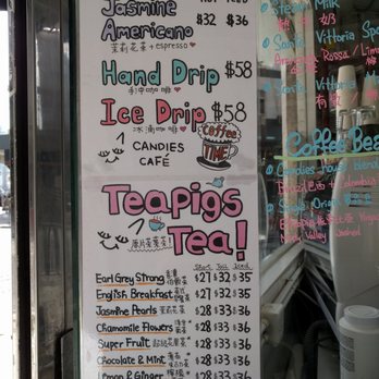 Candies Cafe - Jasmine Americano!! and surprisingly good!!! - Cafes Near Me - Hong Kong, HK
