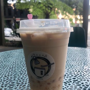 Motto Tea Cafe - Classic Ceylon Milk Tea w/ Agar Pearls - Desserts Near Me - Pasadena, California Motto Tea Cafe - Classic Ceylon Milk Tea w/ Agar Pearls - Desserts Near Me - Pasadena, California