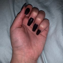 Glam'd Nail Bar - Acrylic coffin nails