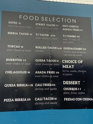 Menu photo 1 El Sope Merced, CA