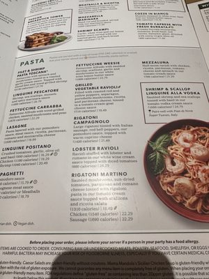 Menu photo 1 Carrabba's Italian Grill Sandestin, FL Menu photo 1 Carrabba's Italian Grill Sandestin, FL