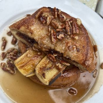 Honey's Bistro - Coconut Battered Nutella Stuffed French Toast - Breakfast & Brunch Near Me - Encinitas, California Honey's Bistro - Coconut Battered Nutella Stuffed French Toast - Breakfast & Brunch Near Me - Encinitas, California