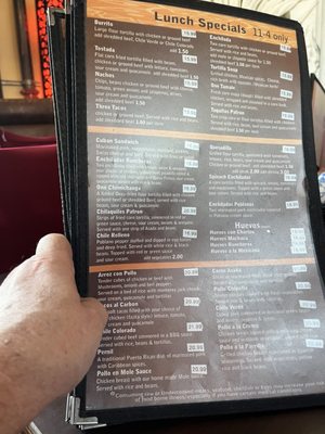 Menu photo 1 Casa Patrón Seattle, WA