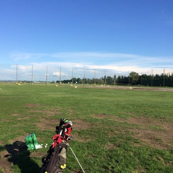 Richmond Driving Range - Richmond Driving Range at its best.  Outside and in the Sun. Great chipping area available too. - Golf Near Me - Richmond, British Columbia