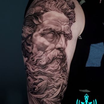 Inksertion Art - Greek mythology tattoo #miamitattoo - Tattoo Near Me - Miami, Florida