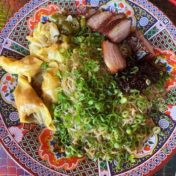 Oma's Hideaway - Mee Goreng w/ Char Siu Pork Belly - Asian Fusion Near Me - Portland, Oregon