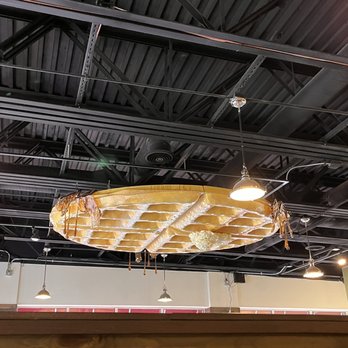 Wally Waffle - a surfboard suspended from the ceiling - Breakfast & Brunch Near Me - Akron, Ohio Wally Waffle - a surfboard suspended from the ceiling - Breakfast & Brunch Near Me - Akron, Ohio