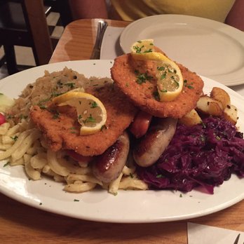 Cafe Old Vienna - The German feast for 2! - German Near Me - Myrtle Beach, South Carolina