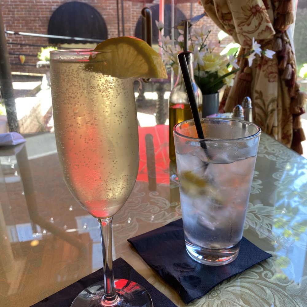 French 75...view to the courtyard