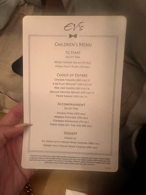 Menu photo 8 Eddie V's Prime Seafood Alpharetta, GA