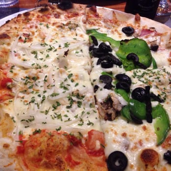 Pizzeria Dei Compari - Seafood pizza and smoked meat pizza. - Pizza Near Me - Montreal, Quebec