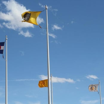 Four Corners Monument - The state flags that fly above the monument! - Landmarks & Historical Buildings Near Me - Teec Nos Pos, New Mexico Four Corners Monument - The state flags that fly above the monument! - Landmarks & Historical Buildings Near Me - Teec Nos Pos, New Mexico