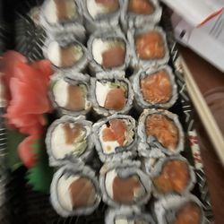Daily Sushi - R29a Spicy Tuna Roll G Spicy Salmon And Philadelphia