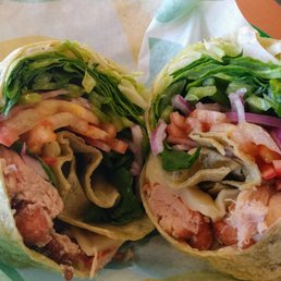 Rotisserie Chicken Spinach Wrap Rotisserie Chicken Spinach Wrap