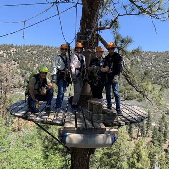 Ziplines at Pacific Crest - Ziplining Near Me - Wrightwood, California