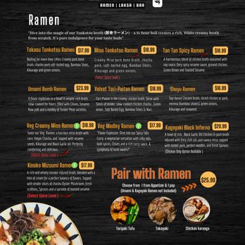 Tokasu Ramen Laksa Bar - Ramen - Ramen Near Me - Mississauga, Ontario Tokasu Ramen Laksa Bar - Ramen - Ramen Near Me - Mississauga, Ontario