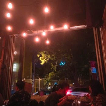 Benemon - Cute ambiance with exposed brick and stringed lights - Japanese Near Me - New York, New York
