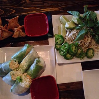 Phonatik - Alaskan salmon spring rolls  reindeer wontons Yum - Vietnamese Near Me - Anchorage, Alaska