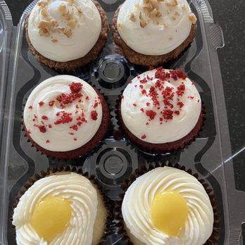 Sweetheart Baking - Carrot, red velvet and lemon cupcakes. - Cupcakes Near Me - Vancouver, Washington