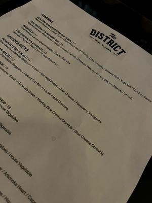 Menu photo 8 The District Eatery Tap & Barrel Sanford, FL