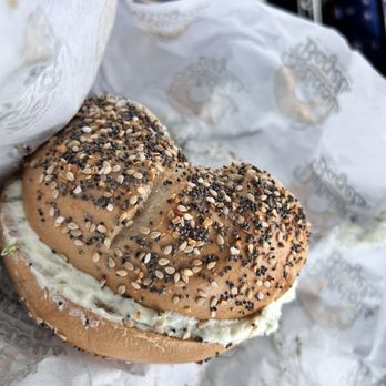 Delicious Bagels - Everything bagel with Jalapeno Cream Cheese - Delis Near Me - East Hanover, New Jersey Delicious Bagels - Everything bagel with Jalapeno Cream Cheese - Delis Near Me - East Hanover, New Jersey
