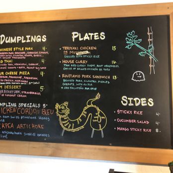 Dump City Dumplings - Menu - Food Stands Near Me - Bend, Oregon